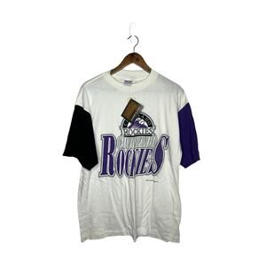 VTG True Fan 1994 Harold Arnold Colorado Rockies t-shirt size Large New‎